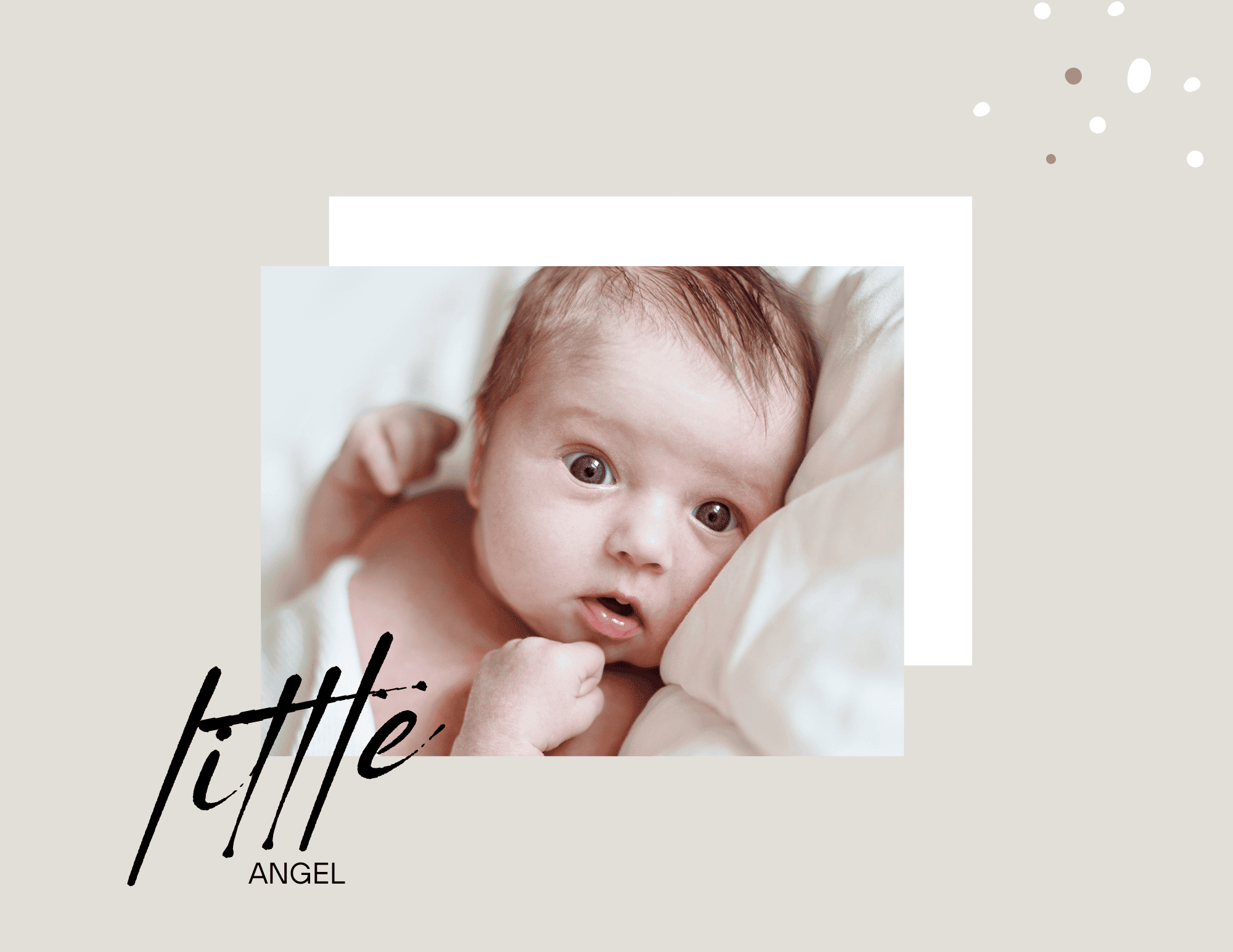 Album Photo Bébé - Beige Pastel Minimaliste 6 Album Photo Bébé - Beige Pastel Minimaliste – Image 6