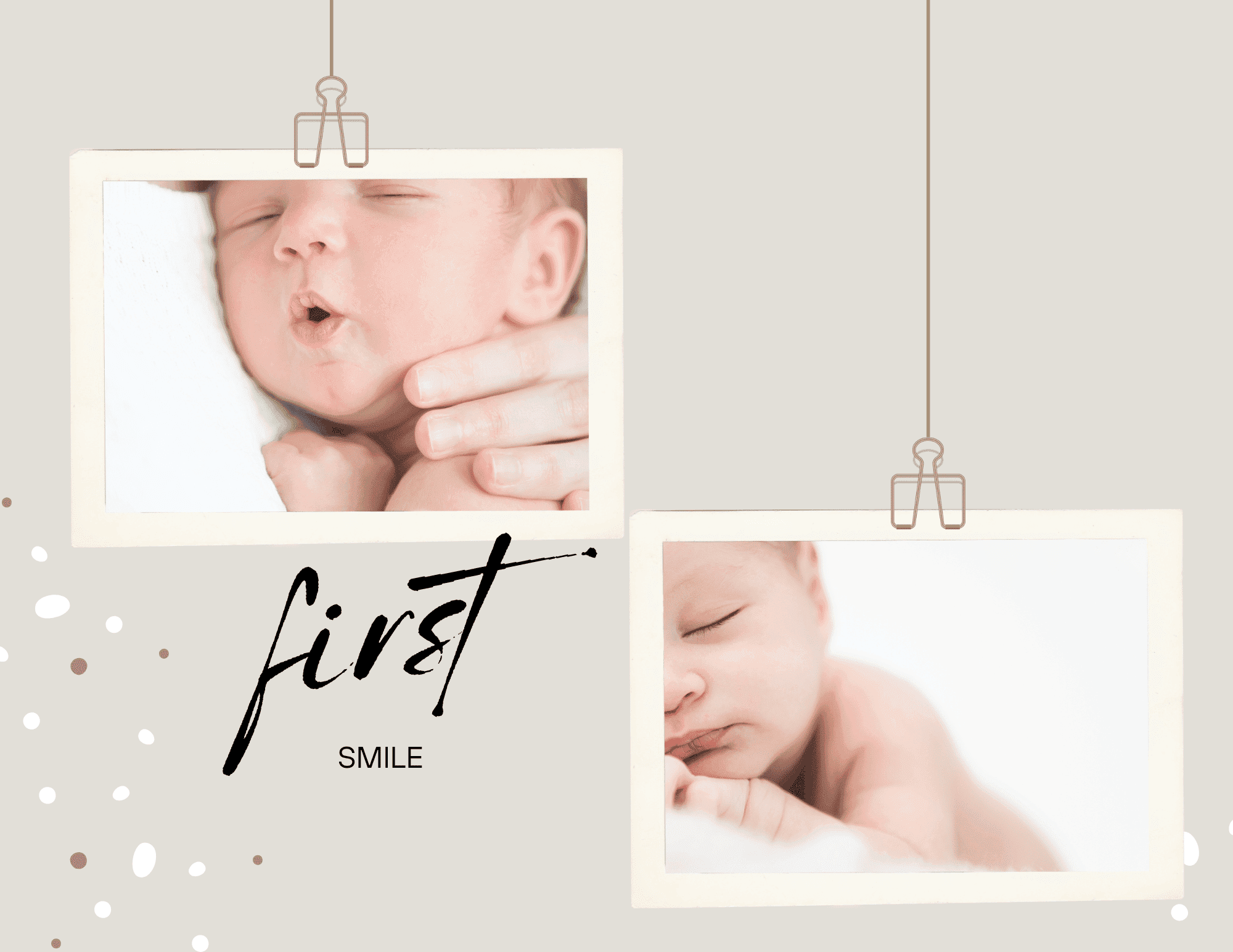 Album Photo Bébé - Beige Pastel Minimaliste 7 Album Photo Bébé - Beige Pastel Minimaliste – Image 7