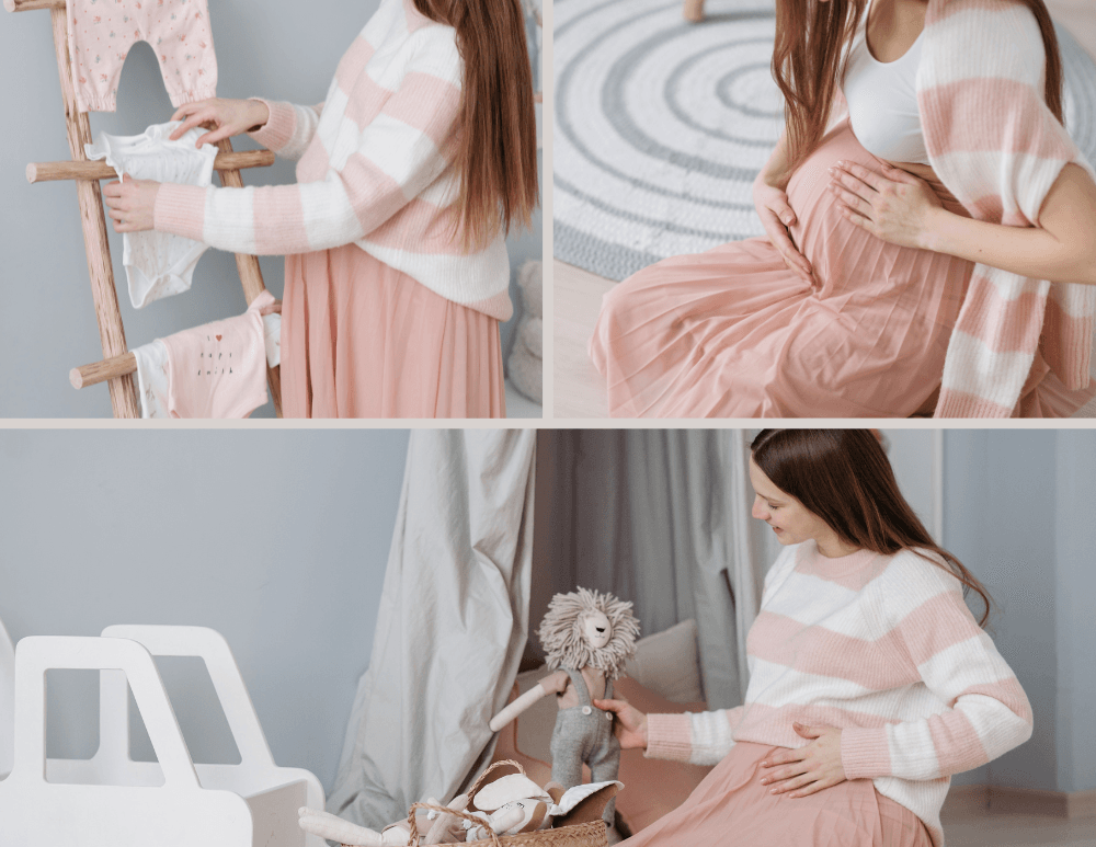 Album Photo Grossesse & Maternité – Style Scandinave 28 x 22 cm 2 Album Photo Grossesse & Maternité – Style Scandinave 28 x 22 cm – Image 2