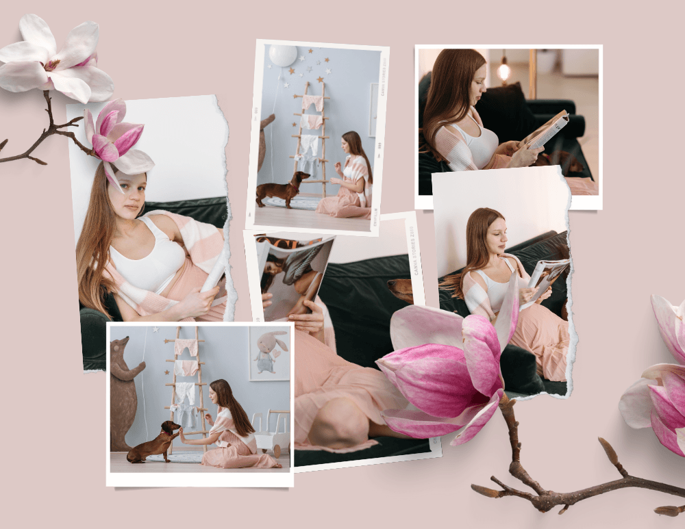 Album Photo Grossesse & Maternité – Style Scandinave 28 x 22 cm 5 Album Photo Grossesse & Maternité – Style Scandinave 28 x 22 cm – Image 5